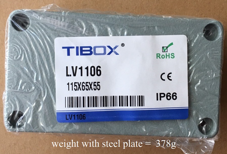 LV1106 bottom Aluminium box กล่องอลูมิเนียม TIBOX